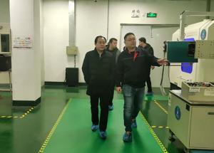 澗西區(qū)委書記、高新區(qū)黨工委書記謝峰到麥斯克電子調(diào)研慰問